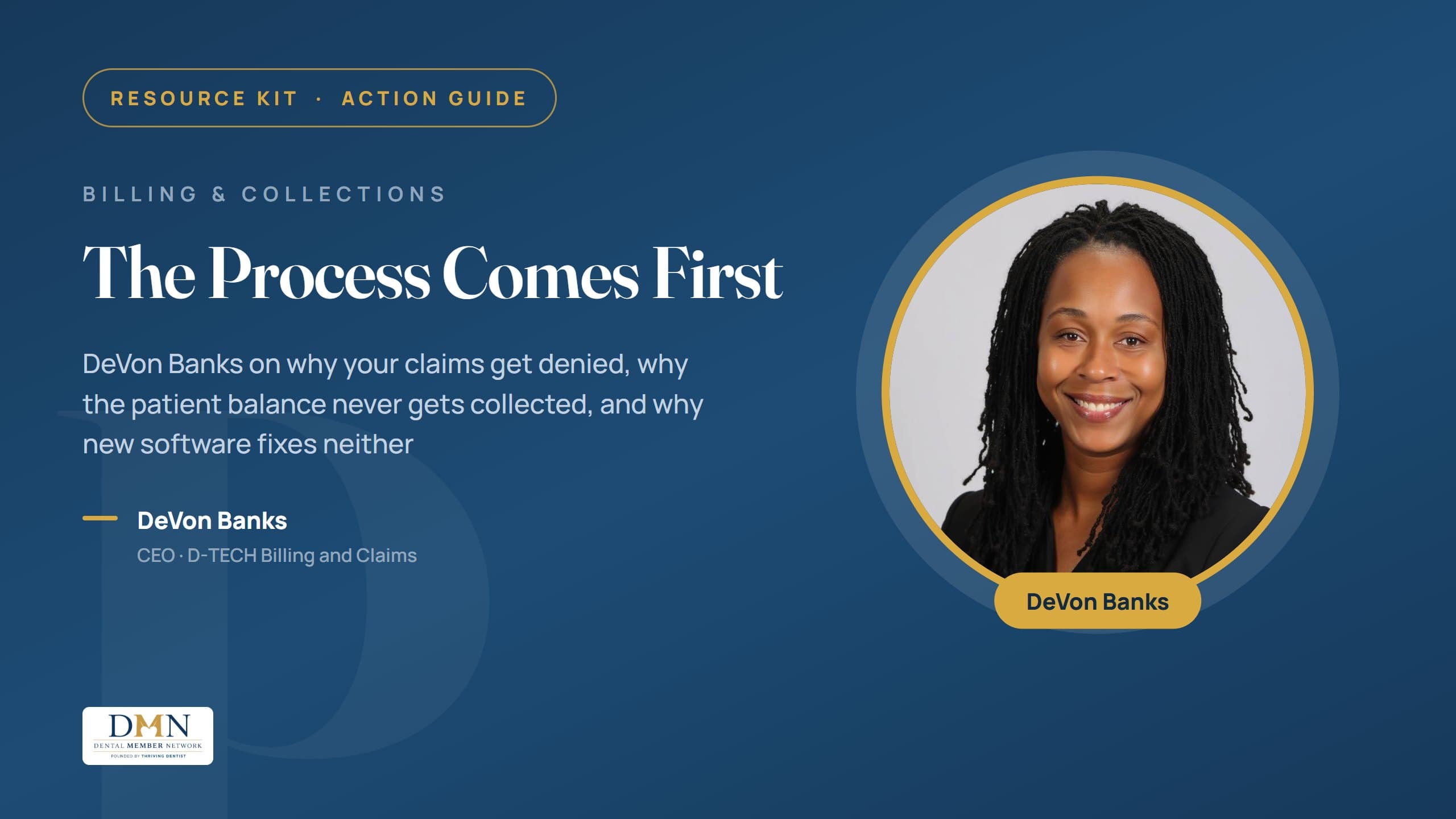 The Process Comes First Practice Playbook featuring DeVon Banks