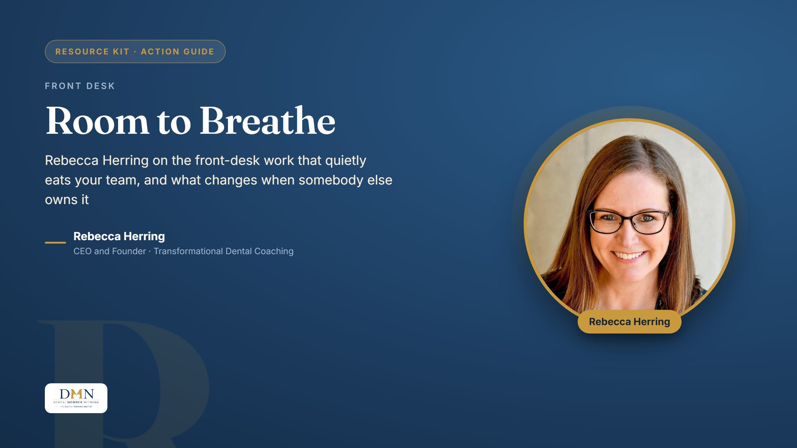 Room to Breathe Practice Playbook featuring Rebecca Herring